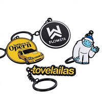 Llavero de metal personalizado con logo de marca, diseño esmaltado, bonito y promocional, para bolsos, llavero de metal, cadena de llaves
