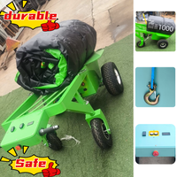 Chariot de manutention électrique en métal de 1000 kg avec treuil, homologué CE, pour location événementielle et remorques – Ventes Flash