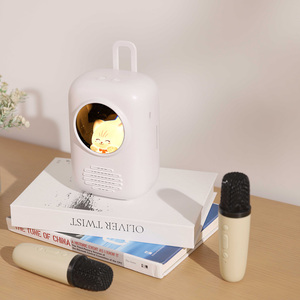 Lampe de table portable avec haut-parleur, petite et mignonne, pour enfants, sans fil, décoration de table, lampes décoratives, <span class=keywords><strong>meilleur</strong></span> cadeau, lamparas - Product Image 1