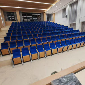 Chaises empilables en métal bon marché en gros pour les salles de réception, les événements, les hôtels, les églises, les théâtres - Product Image 3