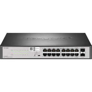 Commutateur intelligent <span class=keywords><strong>PoE</strong></span>+ Gigabit 16 ports <span class=keywords><strong>TP</strong></span>-<span class=keywords><strong>Link</strong></span> TL-SG2218PE 250W Budget, 2x SFP Uplink, gestion à distance L2 VLAN/QoS/Cloud - Product Image 1