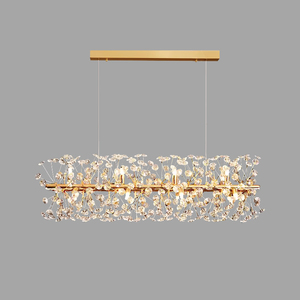 Keli Dandelion Design creativo lampadari <span class=keywords><strong>di</strong></span> cristallo moderno LED nordico casa da pranzo luci a sospensione illuminazione decorativa - Product Image 6