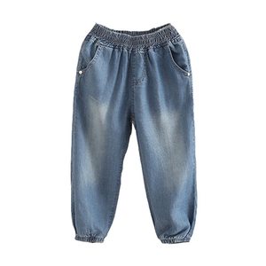 Fábrica de Jeans en Guangzhou, Jeans Coreanos para Niñas, Jeans de Mezclilla para Niños, Personalizados, Se Busca Distribuidor de Productos Nuevos - Product Image 1