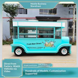 Chariot de restauration multifonctionnel, chariot de restauration rapide, chariot de barbecue, chariot de restauration mobile pour les entrepreneurs, chariot de petit-déjeuner, chariot de marché nocturne - Product Image 6