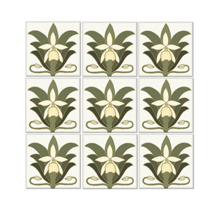 <span class=keywords><strong>Azulejos</strong></span> victorianos de pared esmaltados Vintage hechos a mano de 4 pulgadas * 4 pulgadas patrón Vintage <span class=keywords><strong>azulejos</strong></span> de flores 3D <span class=keywords><strong>para</strong></span> <span class=keywords><strong>baño</strong></span> y cocina - Product Image 5