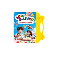Livre audio éducatif en anglais portugais, jouets éducatifs, machine d'apprentissage de l'anglais pour enfants