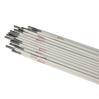 Electrodo de Soldadura de Acero al Carbono Plateado AWS 5.1 E7010 de Alta Resistencia, 2.5-5.0mm, para Estructuras de Acero Bajo en Carbono, CA/CC Directo