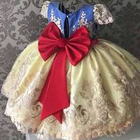 Robe de fête pour bébé fille 2018, robes pour enfants, dentelle, service ODM, design en forme de A, polyester/coton respirant pour 0-2 ans
