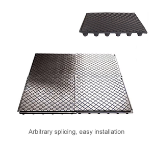 Tapis d'isolation phonique et anti-vibrations en caoutchouc haute élasticité 500*500*50 - Spécialisé pour les sols flottants - Product Image 6