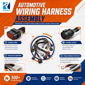 HZEMS Özel Elektrikli Motosiklet Kablo Demeti Montajı Komple Araç Kablo Sistemi Dongguan Üretim Fabrikası - Product Image 4