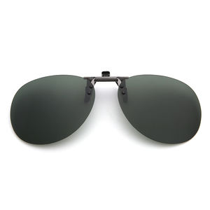 Gafas de Sol Plegables JingTai Vogue <span class=keywords><strong>Pilot</strong></span> con Protección UV400, Montura Óptica sin Aro TAC, Clip Polarizado para Espejo, Unisex, para Conducir - Product Image 6