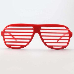 Neon màu sắc màn trập Kính mát Retro 80 của Rock Pop Star Disco phong cách thiết kế mới cho Easter Party Dress-up gói cung cấp - Product Image 1