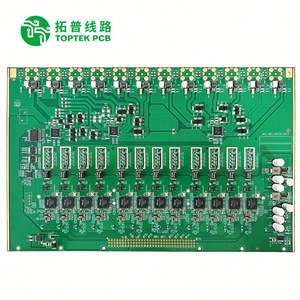 لوحة دوائر كهربائية ذكية لشاشة التلفزيون LED مع رقاقة BM PCBA، لوحة PCB لإضاءة الشعلة، محول إضاءة خلفية، مصباح 12 فولت ألومنيوم 9 واط OEM - Product Image 2