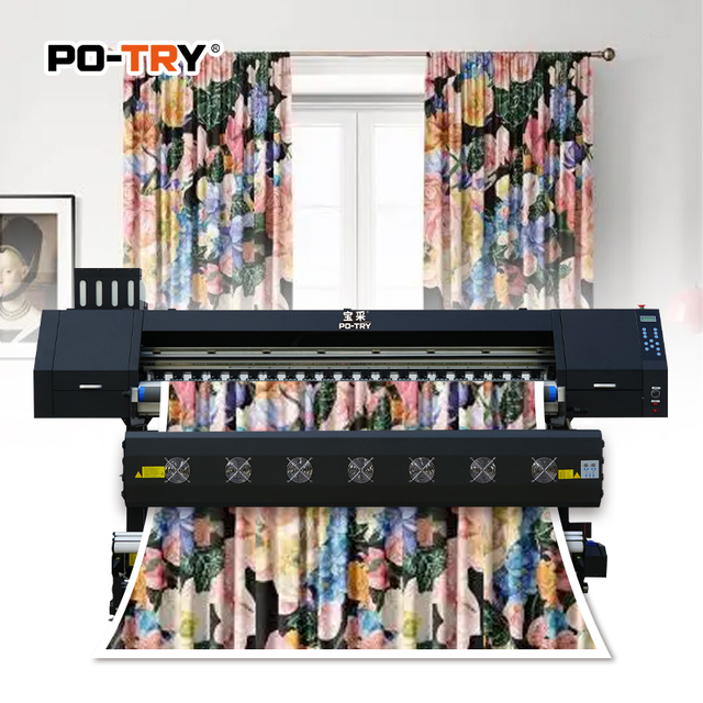 USA Warehouse POTRY 1.9m Inkjet Automatic New Textile Direct Sublimation Printing Machine Fabric Printer