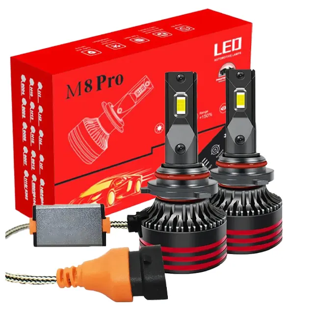 M8 Pro 150W 20000LM faros LED HI/lo chùm LED xe ánh sáng H7 H11 9006 9007 HB5 Led Đèn Pha Bóng đèn 12V LED đèn pha H4 LED