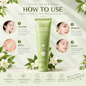 Protector Solar Lance SPF 50 de Amplio Espectro, Base de Maquillaje No Grasa, Sin Residuos Blancos, Hidratante para Piel Sensible, Unifica el Tono - Product Image 5