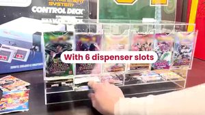 Support de rangement empilable populaire en acrylique pour boosters de cartes à collectionner - Product Image 4