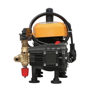 <span class=keywords><strong>Pompe</strong></span> à <span class=keywords><strong>eau</strong></span> haute pression portable Sonlin 1800W 100 bars 10L/min jaune <span class=keywords><strong>pour</strong></span> lave-auto 220V 50Hz Nettoyeur haute pression - Product Image 4