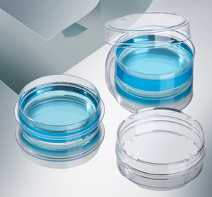 Boîtes de Pétri en plastique jetables pour culture de cellules adhérentes, type à prise facile, boîtes de Pétri stériles - Product Image 1