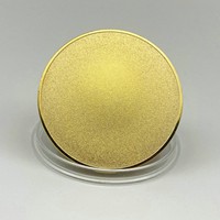 Monedas de desafío de latón macizo grabadas con láser, 40mm 50mm, bimetálicas (cabeza y cola), moneda de recuerdo de utilería