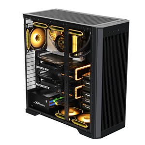 <span class=keywords><strong>Case</strong></span> PC OEM AI <span class=keywords><strong>SUPER</strong></span> EATX Full Mid <span class=keywords><strong>Tower</strong></span> con Flusso d'Aria ARGB, <span class=keywords><strong>Case</strong></span> per Gaming con USB 3.0 Type-C, Cabinet Personalizzabile Fai-da-Te, Mini NAS per Archiviazione - Product Image 6
