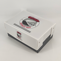 Boîte d'expédition en plastique ondulé réutilisable et écologique MFPP avec couvercle, empilable, étanche, pour sushis, nouilles, jus, chewing-gum