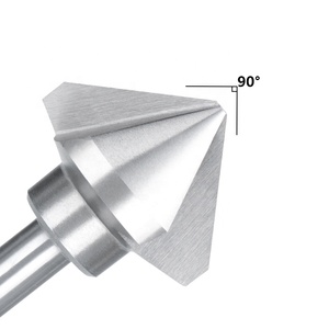 Broca de chanfro 90 graus hss 3 flautas, ferramenta de corte, conjunto de broca 6.3/8.3/10.4/12.4/14/16, <span class=keywords><strong>5</strong></span>/18/20, 5mm - Product Image 4