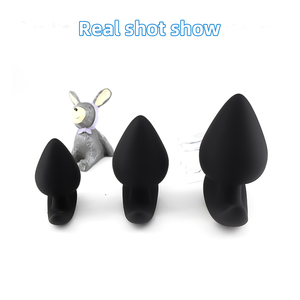 Hete aanbieding siliconen butt plug draagbare anale pluggen 3 maten beschikbaar adult <span class=keywords><strong>sex</strong></span> anale speeltjes grote siliconen anale plug voor vrouwen en mannen - Product Image 4