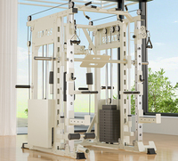 Nouvelle Offre 2026 : Machine Smith Multifonctionnelle Professionnelle avec Rack à Squat et Barre Intégrés pour Salle de Sport – Équipement de Fitness Complet