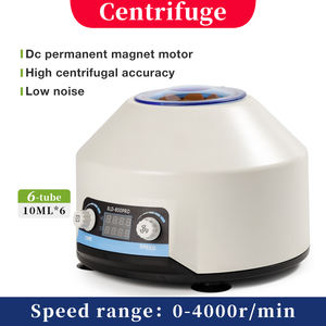 بيع بالجملة من المصنع جهاز طرد مركزي طبي مستقر وموقتي بالساعة 6*10 سرعة منخفضة - Product Image 5