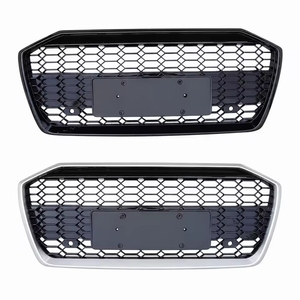Grille <span class=keywords><strong>avant</strong></span> GT pour <span class=keywords><strong>Audi</strong></span> <span class=keywords><strong>A6</strong></span> <span class=keywords><strong>Rs6</strong></span> 2019-2020, matériau ABS, OE DF021RS61, sans accessoires - Product Image 1