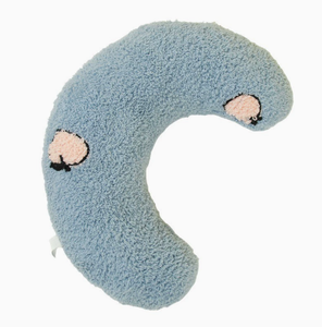 U Shaped Wool Plush Pet Bed <b>Cat</b> and Dog Toy Pillow Soft Cushion for Sleeping Indoor Play - Product Image 1