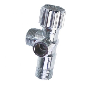 Hot -selling <strong>Valve</strong> 1/2 Polished Chrome -plated Brass Angle <strong>Valve</strong> Thread BSP/NPT Is Suitable for Bathroom HVAC Manufacturers - Product Image 2