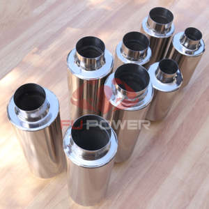 Tubo de Escape de Titanio, Punta de Silenciador de Alto Rendimiento para Carreras, Tamaño Personalizado 2\", 2.5\", <span class=keywords><strong>3</strong></span>\", <span class=keywords><strong>3</strong></span>.5\", 4\" - Product Image 6