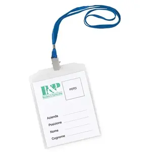 Porte-badge personnalisé en PVC pour le Congrès - Product Image 1