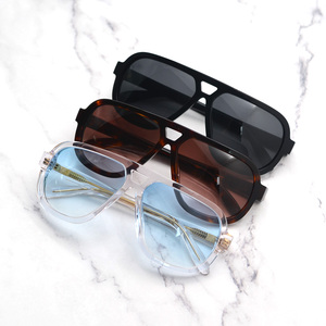 2023 Luxury Brand Designer Sunglasses Transparent Acetate Oversized <strong>Glasses</strong> for Unisex Fashionable Eyewear for Wedding Party - Product Image 4