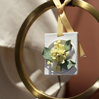 Diffuseur de parfum artisanal en céramique parfumé à l'Osmanthus, 90-120 jours d'aromathérapie, décoration pour la maison, chambre à coucher, coffret cadeau