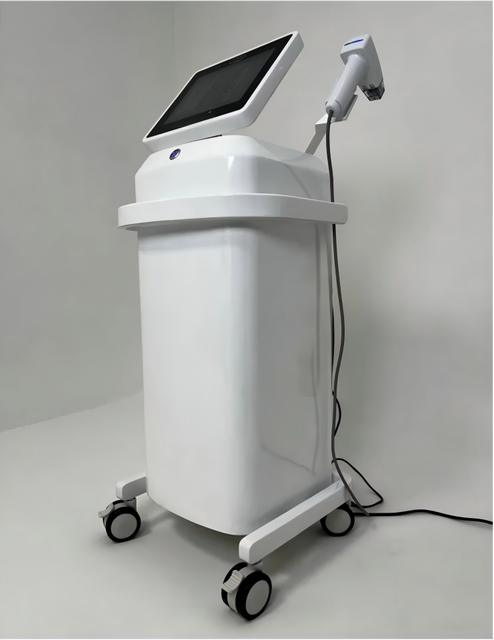 Feier a 2in1  Face Body Depth 8mm 7mm Body Contouring Lifting Skincare Standing Blue Massager Lifting All White