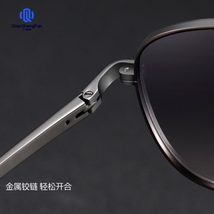 แว่นกันแดดโลหะ S15110 แว่นกันแดดขายดีข้ามพรมแดนรุ่นใหม่สำหรับผู้ชาย แว่นกันแดดโพลาไรซ์สำหรับกิจกรรมกลางแจ้ง - Product Image 3
