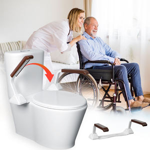 Soporte antideslizante para inodoro, barra de agarre segura para baño, asiento de inodoro, pasamanos de seguridad, soporte para ancianos y discapacitados - Product Image 2