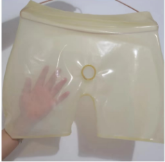 Quần lót cao su người đàn ông cao su quần lót trong suốt quần lót cao su - Product Image 2