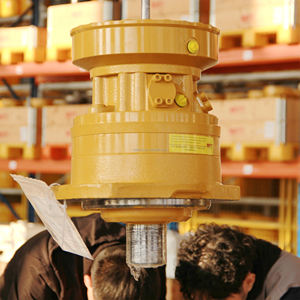 CE düşük hız yüksek tork radyal pistonlu Motor ile yatay yönlü sondaj kulesi MS18 hidrolik Motor için mil motoru - Product Image 3