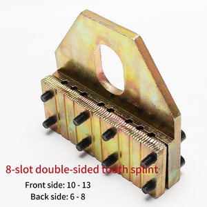 엘리베이터 부품 6/8 슬롯 강철 리프팅 장치 엘리베이터 와이어 로프 클램프 코네용 - Product Image 4