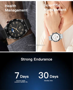 ساعة ذكية ويدتسيرها U19 مع نظام تحديد المواقع ومراقبة الحركة ومعدل ضربات القلب وضغط الدم والأكسجين في الدم ومراقبة النوم والرياضة - Product Image 6