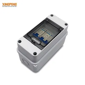 Wasserdichte box ip65 ABS material MCB circuit breaker verteilung box Outdoor 1 weg 2 weg 3 weg