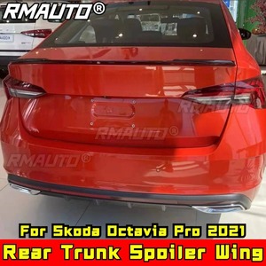 สปอยเลอร์หลังรถยนต์ ดิฟฟิวเซอร์ป้องกันฝากระโปรงท้าย สำหรับ Skoda Octavia Pro 2021 ชุดแต่งรถยนต์ อุปกรณ์ตกแต่งรถยนต์ - Product Image 1