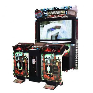 เครื่องเกมยิงปืนหยอดเหรียญ Creatfun Razing Storm Y202-2 หน้าจอ 55 นิ้ว โครงสร้างโลหะ+อะคริลิค+ไม้ สำหรับ 2 ผู้เล่น - Product Image 2