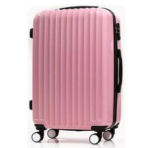 Mala de mão unissex para bagagem, mala de viagem com superfície brilhante em ABS e carrinho de mão fashion - Product Image 4
