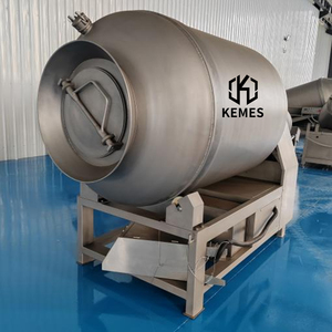 Nuevo Tambor Horizontal de Acero Inoxidable para Carne al Vacío, Capacidad de 200-2000 kg, Control PLC, Desinflado Automático para Plantas de Procesamiento de Alimentos - Product Image 5