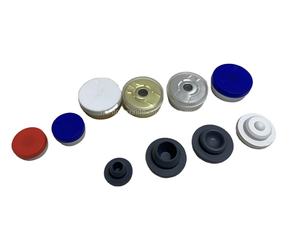 Tapones de Goma de Silicona Clorobutilo Gris de 13 mm y 20 mm para Viales de Inyección, Tapas de Botellas, Cierres y Tapas de Botellas Premium - Product Image 2